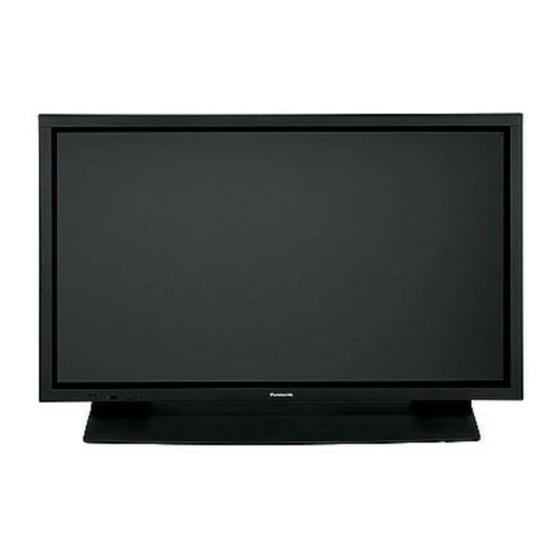 Panasonic TH-65PF9BK Service Manual