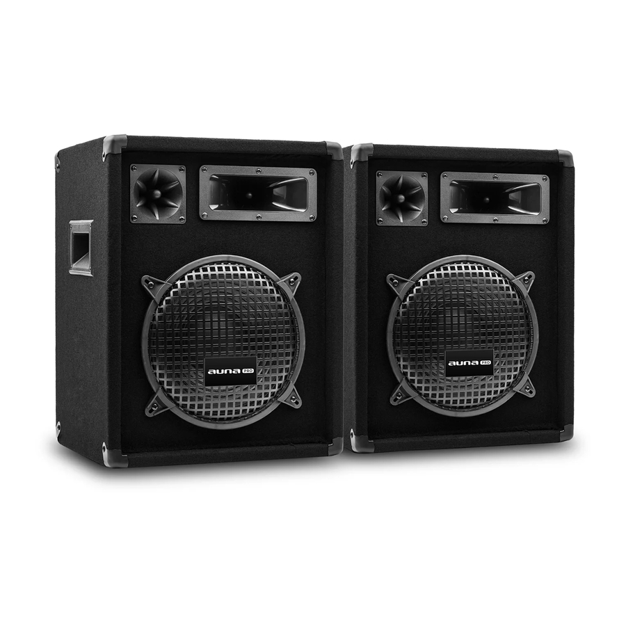 auna Pro PW1022 Manual