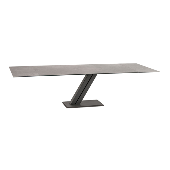 Cattelan Italia Zeus Keramik Drive Assembling Instructions