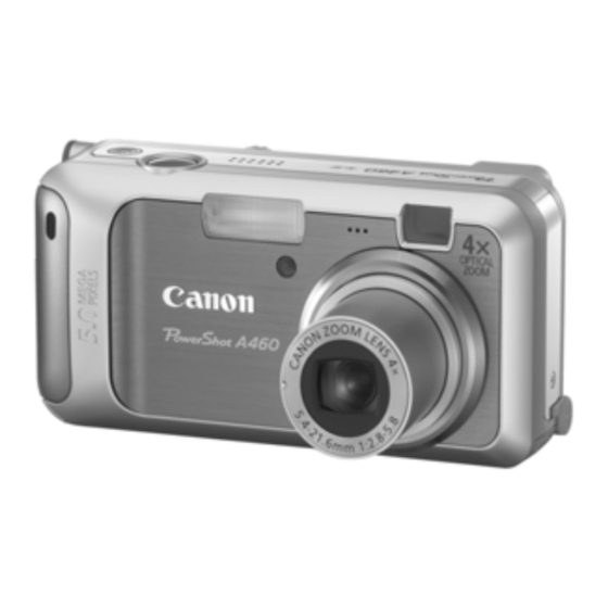 Canon PowerShot A450 Manuals