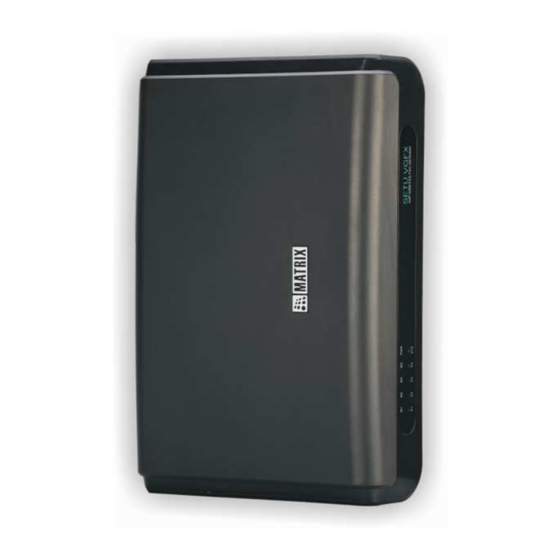 Matrix SETU VGFX Quick Start Manual
