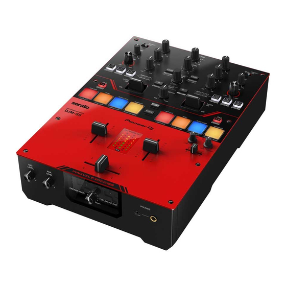 PIONEER DJ serato DJM-S5 Instruction Manual