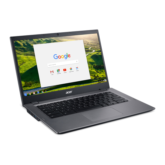 Acer Chromebook 14 for Work User Manual