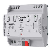 Zennio DALI BOX Broadcast 4CH v2 Manual