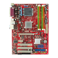MSI P31/ G31 Neo2 G52-73921X4 User Manual