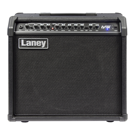 Laney LV100 Instructions Manual