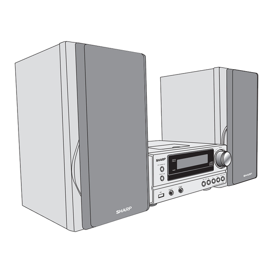 Sharp XL-HF201PH Manuals