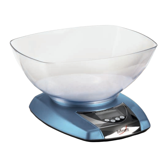Bifinett KH 1156 Instructions For Use Manual