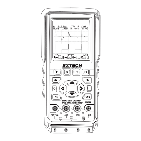 Extech Instruments 381295 User Manual