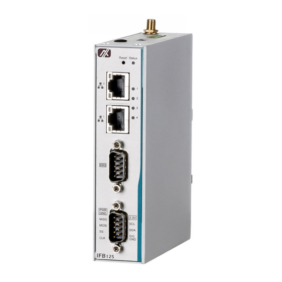AXIOMTEK IFB125 Manuals