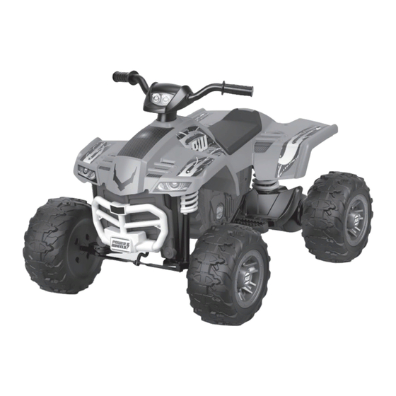 Power Wheels DFT87 Owner's Manual