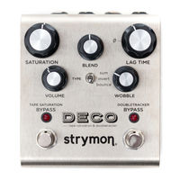 Strymon DECO User Manual