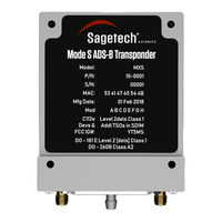 Sagetech MXS Installation Manual