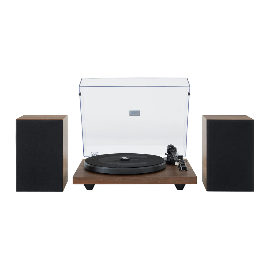Crosley C62C - Record Player with Speakers Manual