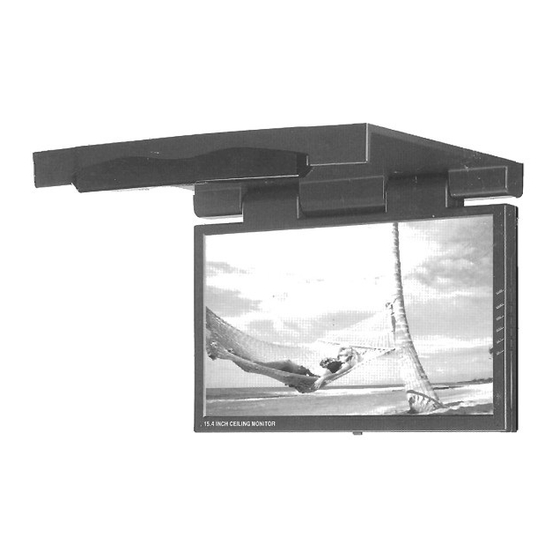 Farenheit 15.4 inch TFT LCD Ceiling Monitor Owner's Manual