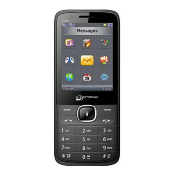 Micromax X329 User Manual
