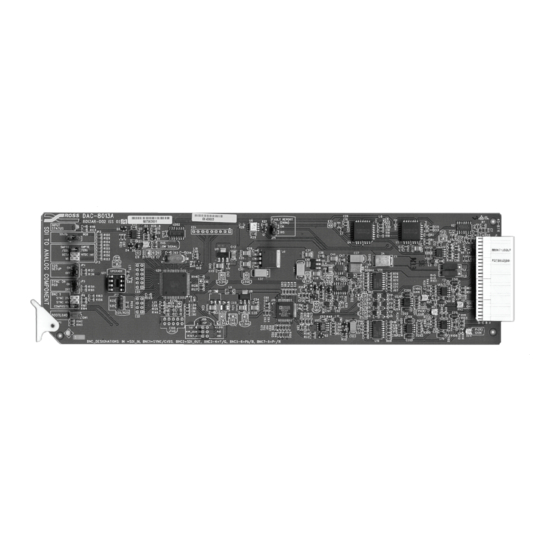 Ross DAC-8013A User Manual