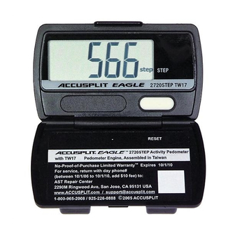 Accusplit AE2720STEP Instructions