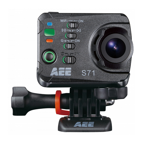 AEE S71 Quick Start Manual