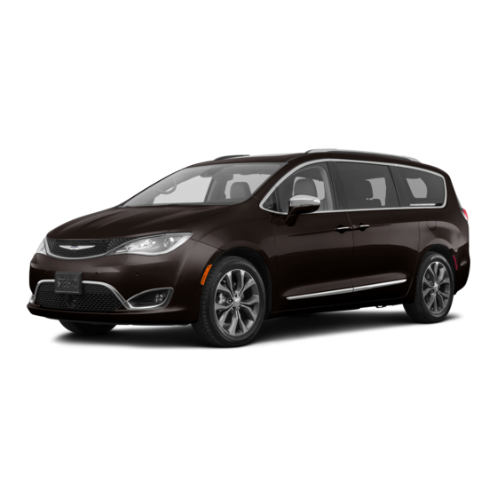 Chrysler 2017 PACIFICA User Manual