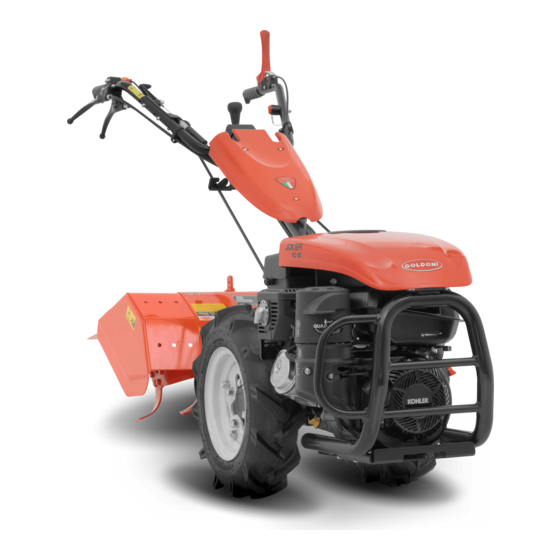 GOLDONI JOKER 8 DS Operation And Maintenance