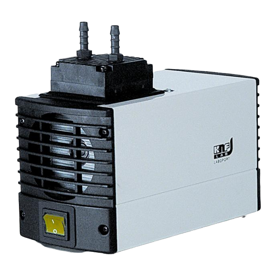 KNF Laboport PM26285-811.18 Operating Instructions Manual