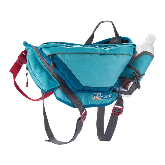 Kurgo Long Hauler Joring Pack Belt Instructions