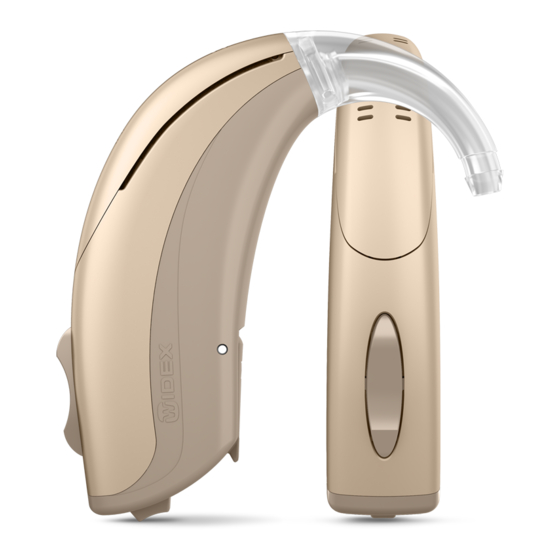 Widex EVOKE Step-By-Step Manual