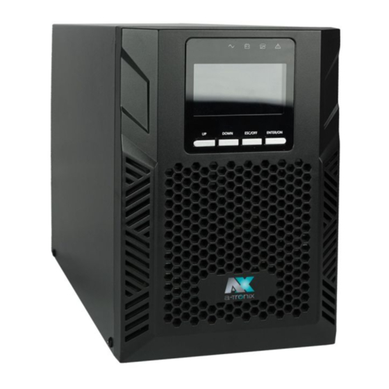 a-TroniX UPS Edition One 1kVA Installation And Operating Instructions Manual