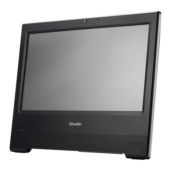 Shuttle X50V8 Series All-in-One PC Manuals