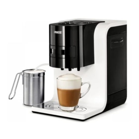 Princess Caffe Italiano One-Touch Manual