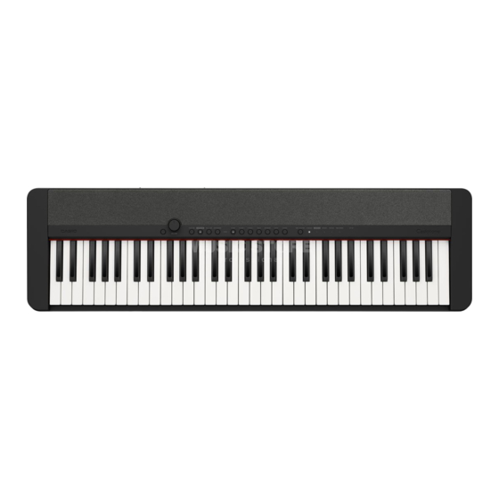 Casio CT-S1BK Manual
