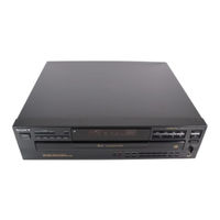 Sony CDP-C445 Operating Instructions Manual