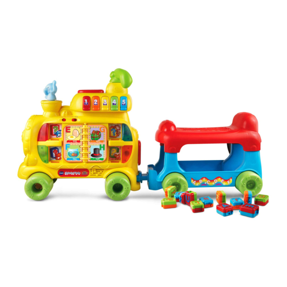 Vtech Sit-to-Stand Alphabet Train Manuals