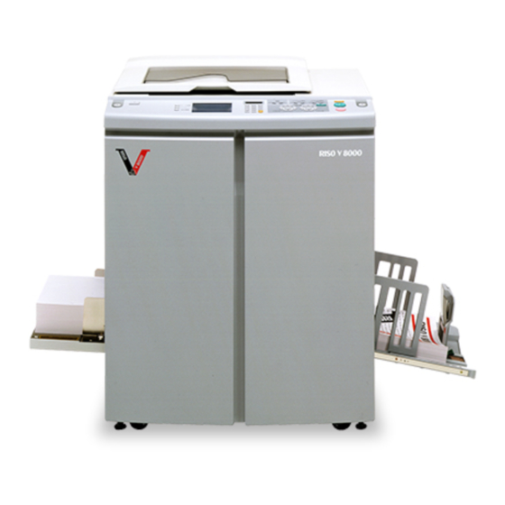 Riso V8000 Series Technical Manual