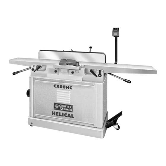 Craftex CX08HC User Manual