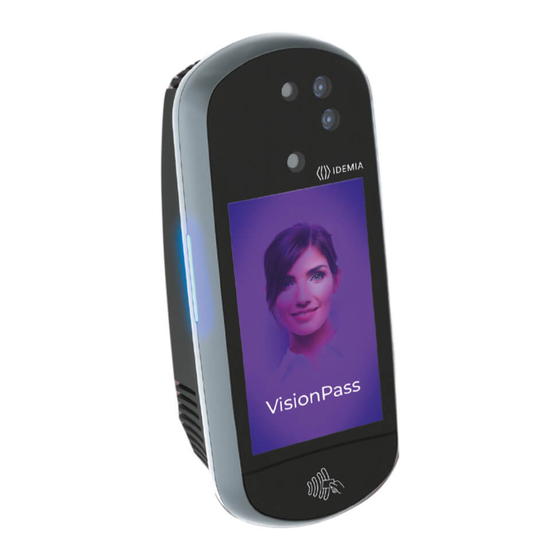 Idemia VisionPass Installation Manual