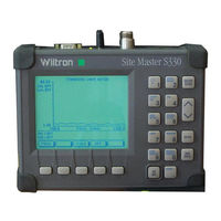 Wiltron Site Master S110 User Manual