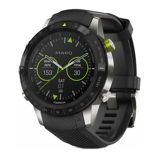 Garmin MARQ ATHLETE Quick Start Manual