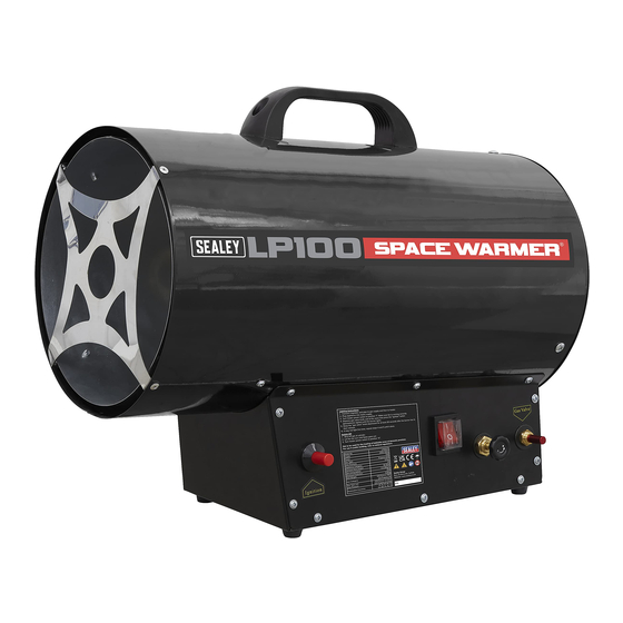 Sealey Space Warmer LP100.V5 Quick Start Manual