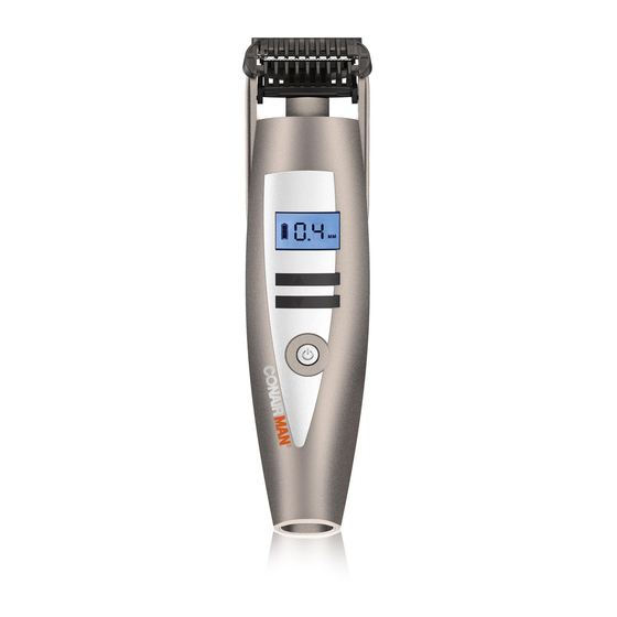 Conair i-stubble GMT900RC Quick Start Manual