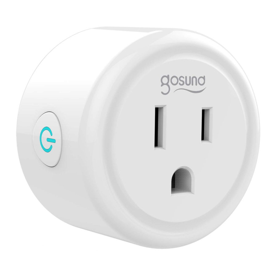 Gosund Smart Plug WP3 Manual