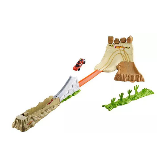 Mattel HotWheels EXTREME SHOXX MEGA STUNT PACK Instructions
