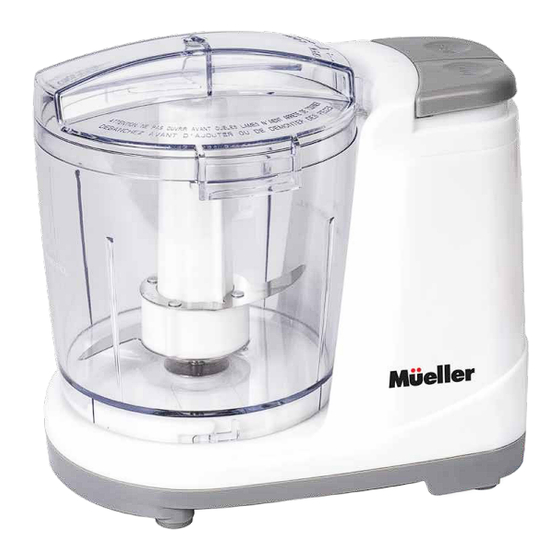 Mueller QuickPrep Biggie FC-3000 User Manual
