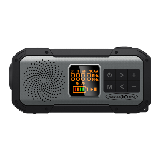 Reflexion TRA555 User Manual