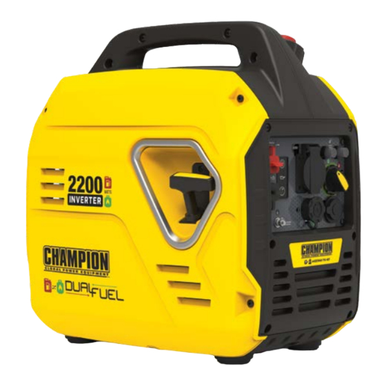 Champion 92001i-DF-EU Operator's Manual