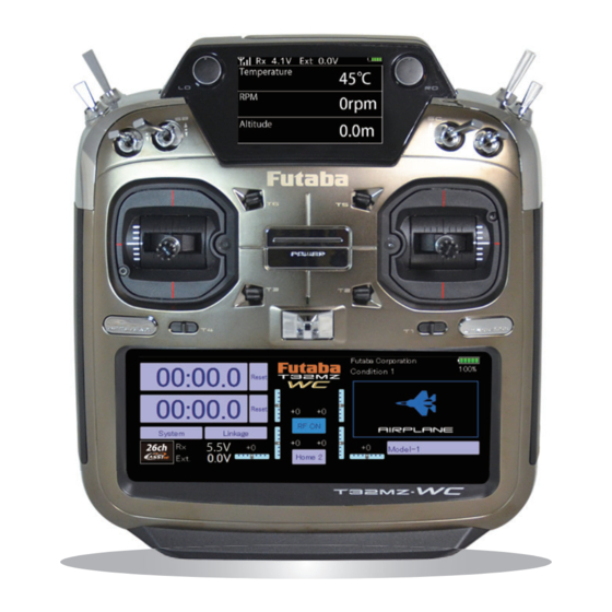 FUTABA 32MZ-WC Full Manual