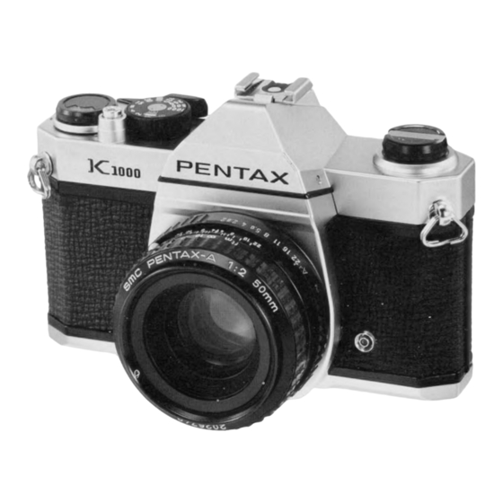 Pentax K1000 Manual