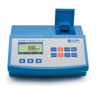 Hanna Instruments HI 83200 Instruction Manual
