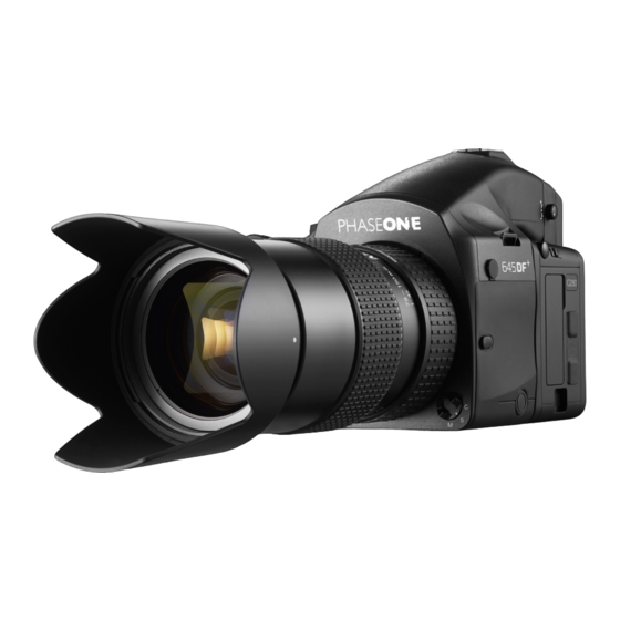 PhaseOne 645DF+ User Manual